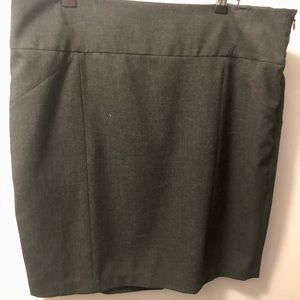 The Limited charcoal pencil skirt